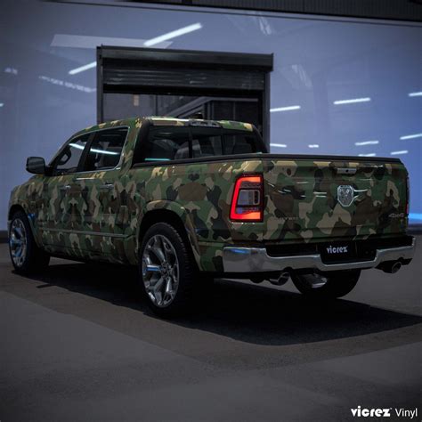 Vicrez Vinyl Car Wrap Film vzv10907 Military Army Camo