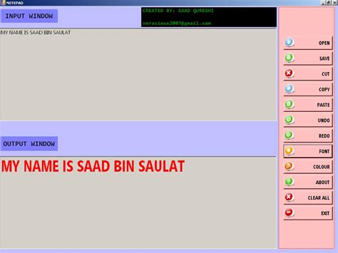 Image result for Notepad Codew Example