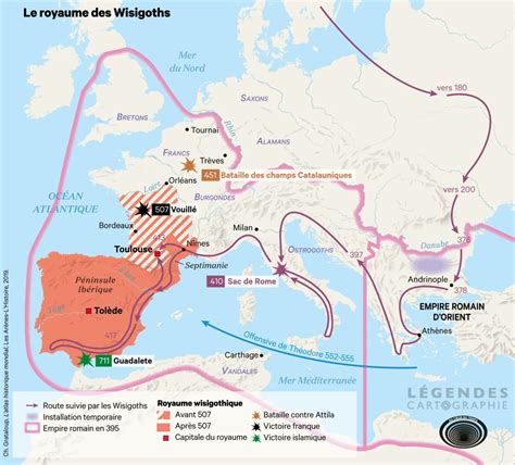 Visigoths Map