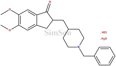 Donepezil Hydrochloride Monohydrate | CAS No- 884740-09-4 | Simson ...