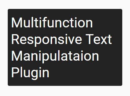 Image result for HTML Text Fit