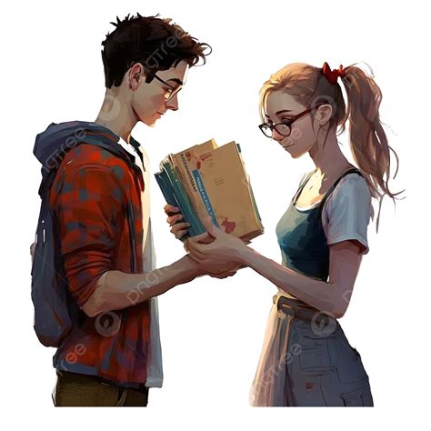 Boy Give A Book PNG, Vector, PSD, and Clipart With Transparent ...