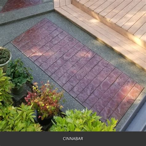 Direct Colors Portico Concrete Paver Stain Cinnabar Solvent-based Ready ...