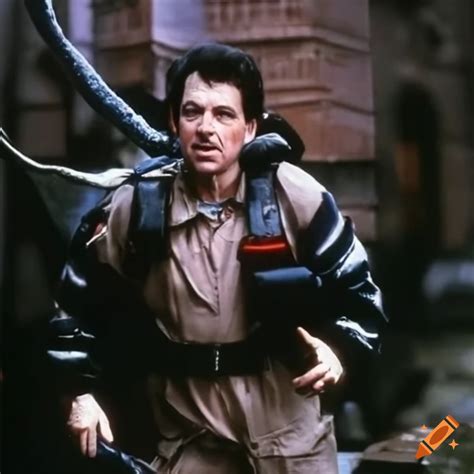 Movie poster of Ghostbusters (1984) on Craiyon