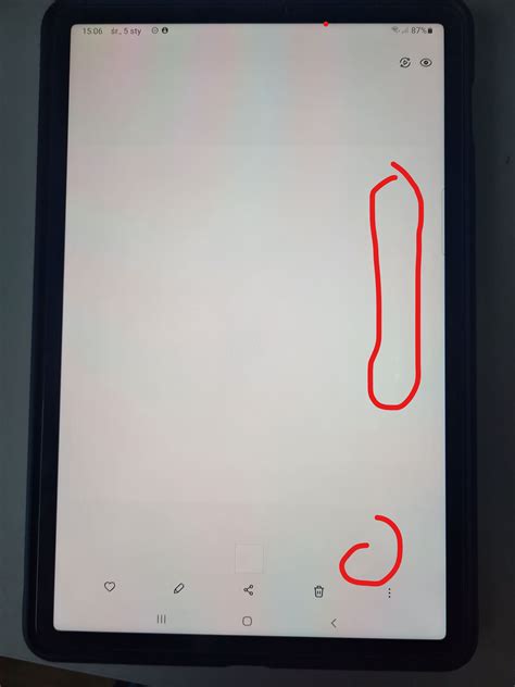 Samsung galaxy tab s7 white spots on screen - Samsung Community