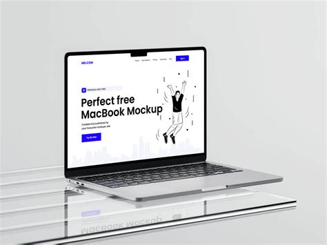 Free M2 MacBook Air Mockup PSD Set - PsFiles