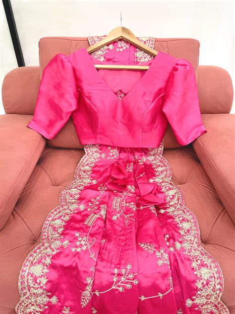 Party Wear Heavy Japan Satin Silk Saree With Sequins Embroidery Work ...