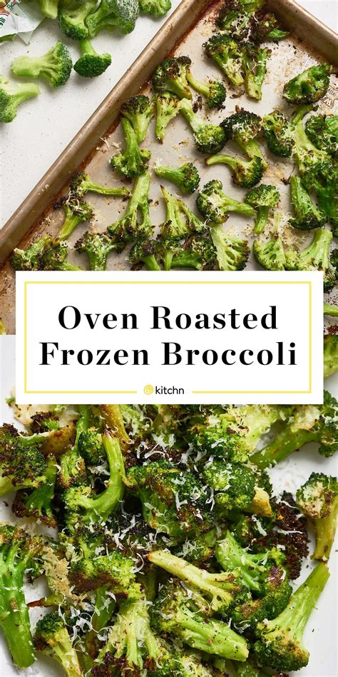 Oven-Roasted Frozen Broccoli | Roast frozen broccoli, Broccoli recipes ...