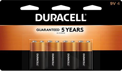 Duracell Alkaline Batteries 9 V Card 4 : Amazon.in: Electronics