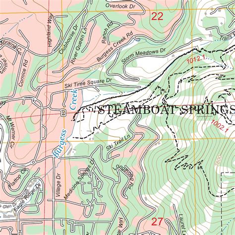 Steamboat Springs, CO FSTopo Map by US Forest Service - Topo | Avenza Maps