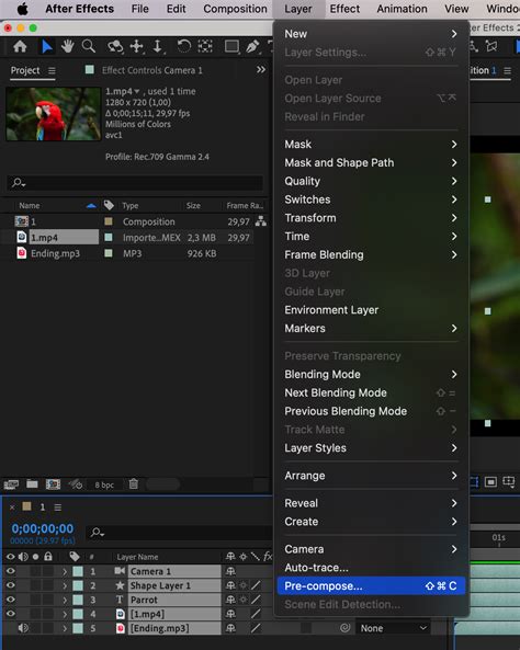 How to Merge Layers in After Effects | aejuice.com