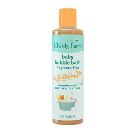 Childs Farm OatDerma Baby Bubble Bath Fragrance-Free 250ml - What's Instore