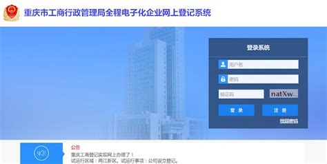 重庆企业登记全程电子化试点启动 最快申请当天可领取营业执照_新浪新闻