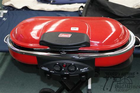 Coleman "Road Trip" grill, appears to have had a little use - Ward's ...