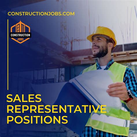 ConstructionJobs.com on LinkedIn: Sales Representative Jobs | ConstructionJobs.com