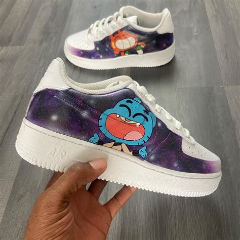 Gumball x Darwin Air Force 1 Custom – Daniel Customs