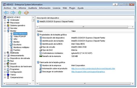 AIDA32 - Enterprise System Information | Descargar | Identificación de Software y hardware