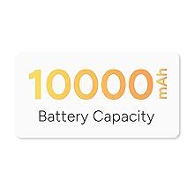 Ambrane 10000mAh Slim & Compact Powerbank with in-Build Type C Cable ...