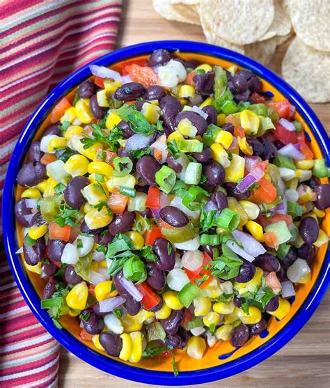 Roasted Chili Corn Salsa - Midwestern HomeLife