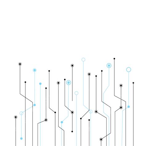 Vector Technology Line PNG 的图像结果