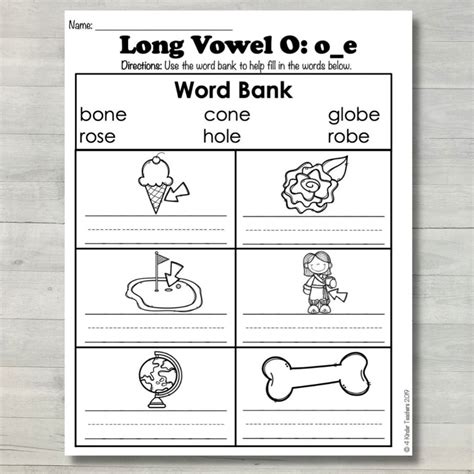 Long O Sound Worksheet Long O Vowel Sound Worksheets For Kids Online