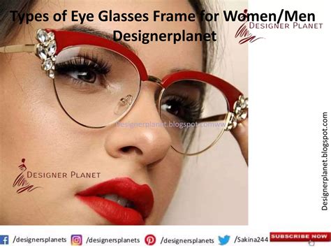 Types of Eyeglasses | Types of Glasses Frames | Glasses Guide | Designerplanet | PPTX