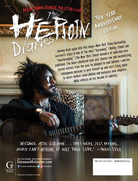 The Heroin Diaries: Ten Year Anniversary Edition | Book by Nikki Sixx ...