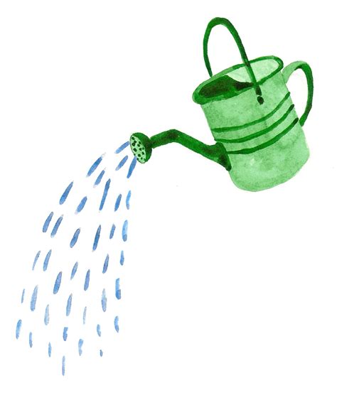 Watering can illustration clipart 3 - WikiClipArt