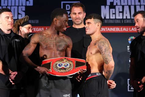What time is Richardson Hitchins vs Gustavo Daniel Lemos tonight ...