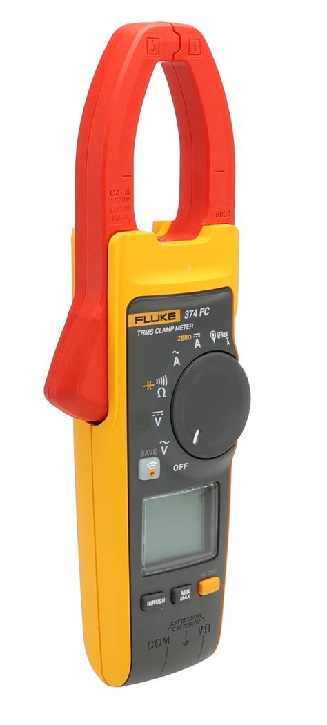 FLUKE-374 FC Fluke | Fluke 374 FC Clamp Meter Bluetooth, 600A dc, Max ...