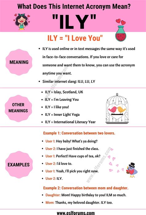 ILY Meaning: What Does It Mean When Someone Texts "ILY"? - ESL Forums