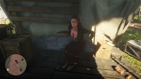 Molly Seduces Arthur in her Camp - RDR2 Hidden Scene - YouTube