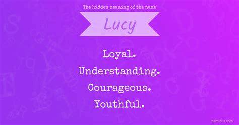 The hidden meaning of the name Lucy | Namious
