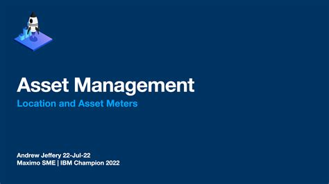 Location and Asset Meters – Maximo Secrets