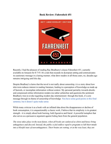 What Does Books Symbolize In Fahrenheit 451 at Julie Solberg blog