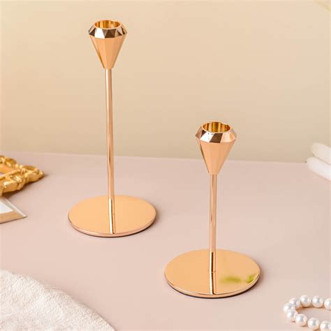 Modern Candle Holder Set of 2