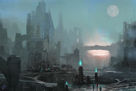 Alien Ruins Concept Art 的图像结果