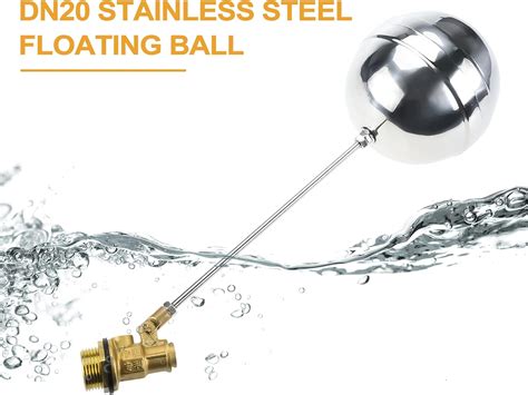 Buy Patioer 2 Pack Float Ball Valve Floating Ball Stainless Steel 3/4 ...