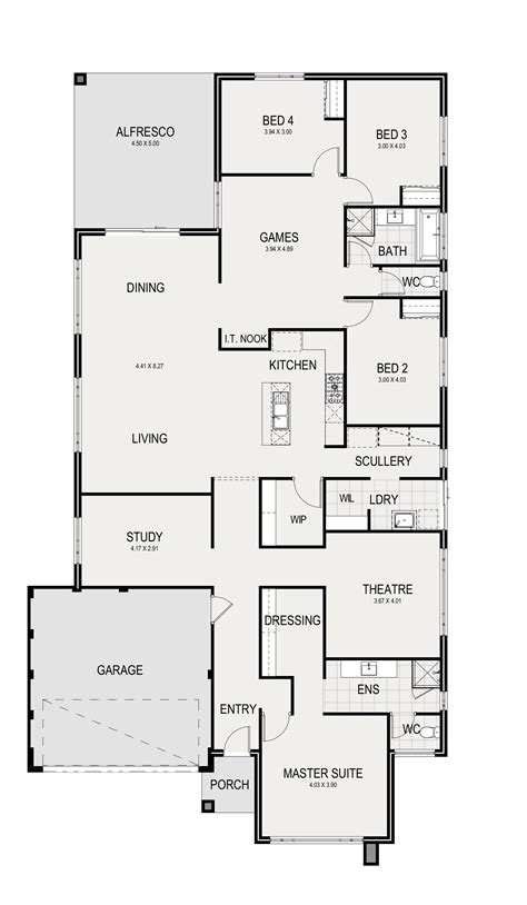 Single Home Floor Plans