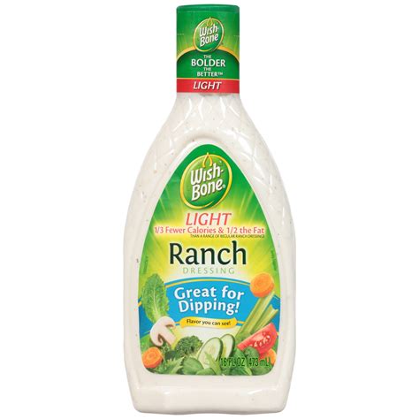 Wishbone Light Ranch Dressing Nutrition Facts | Besto Blog
