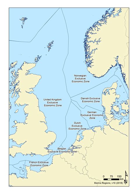 North Sea Map