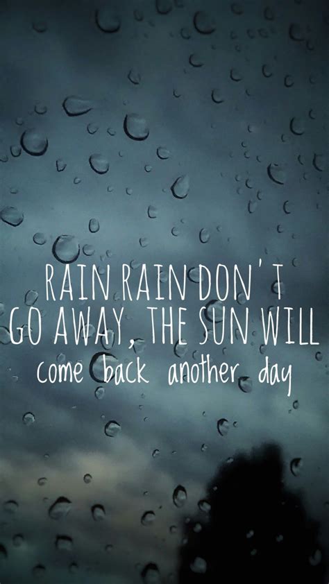 I've fallen in love with rainy days | Rainy day quotes, Good morning ...