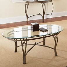 Coffee Tables With Glass Tops by Steve Silver Madrid Oval Glass Top Coffee Table Coffee Coffee Tables With Glass Tops