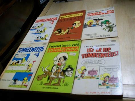 VINTAGE TUMBLEWEEDS COMIC STRIP PAPERBACK BOOK LOT of 6 Tom K Ryan ...