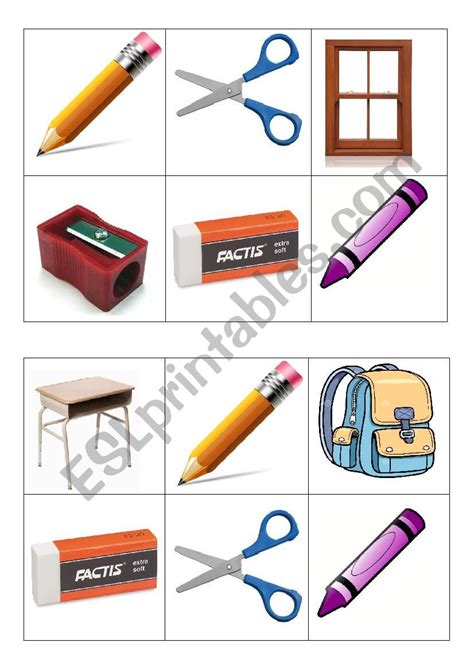 Classroom Items 的图像结果