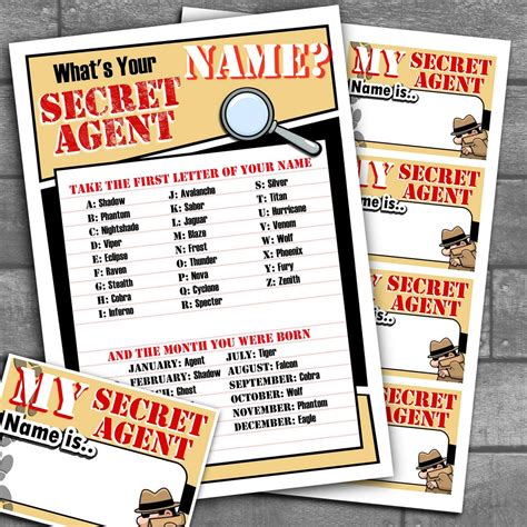 Image result for Agents Code Names