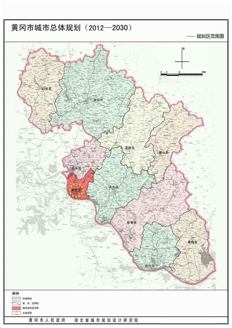 黄冈市政府门户网站 区域规划 黄梅县城市总体规划（2006--2020）旅游规划图
