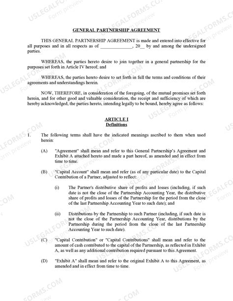 General Partnership Rules 的图像结果