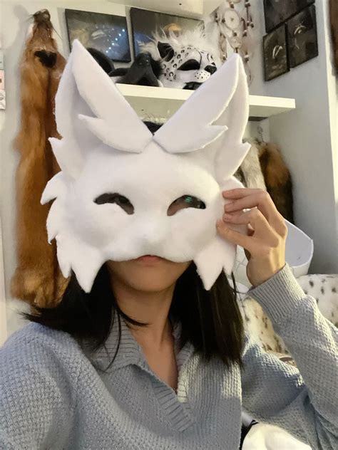 LunaWildStudios - Etsy in 2025 | Cat mask, Felt animal masks, Cat mask diy