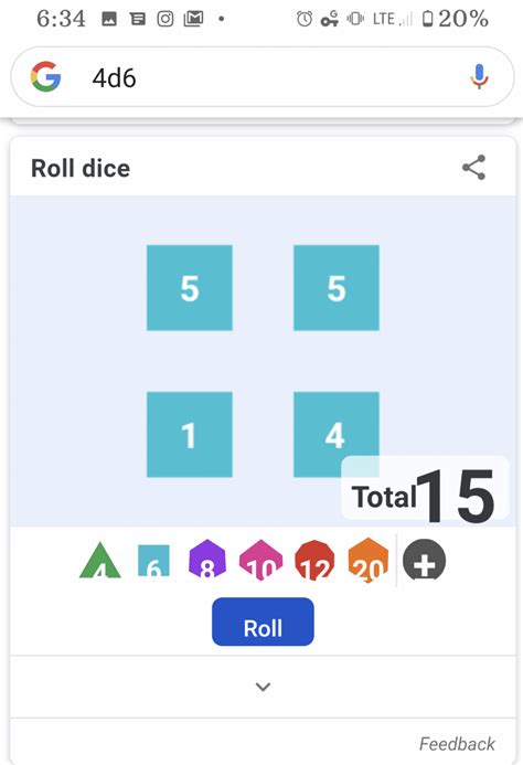 Google: Roll Dice - Teacher Tech